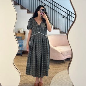 Christy Dawn Night Strawberry Print dress